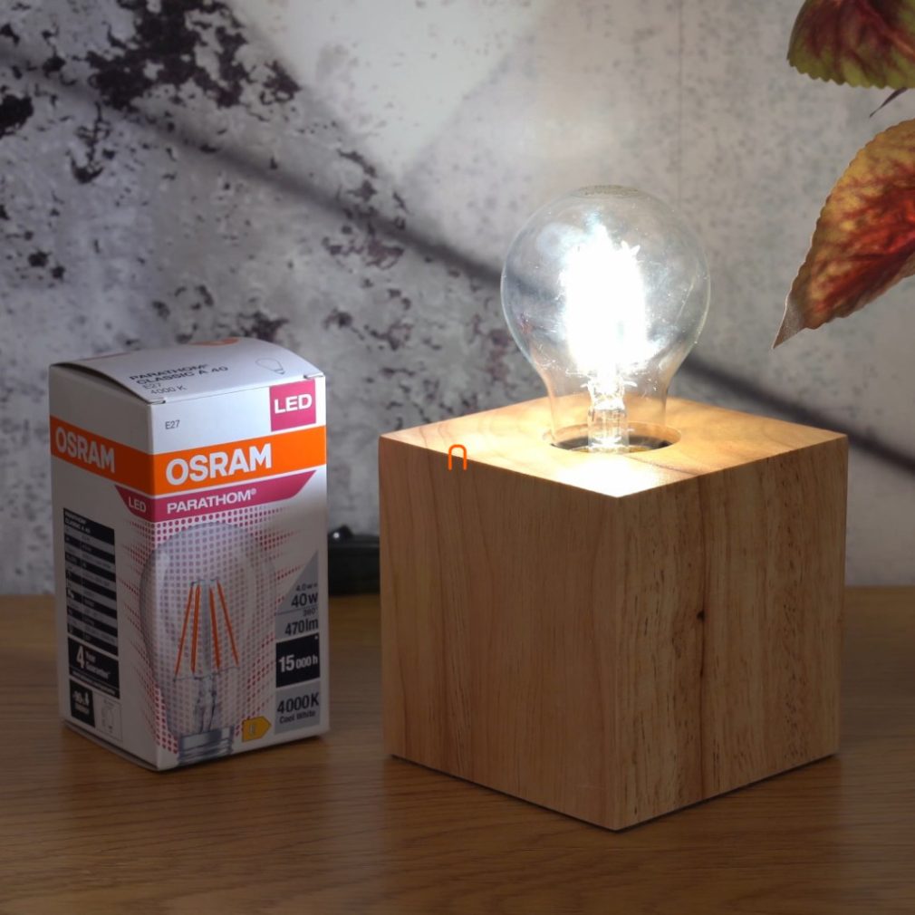 Osram E27 LED Parathom 4W 470lm 4000K alb rece - înlocuiește becul de 40W