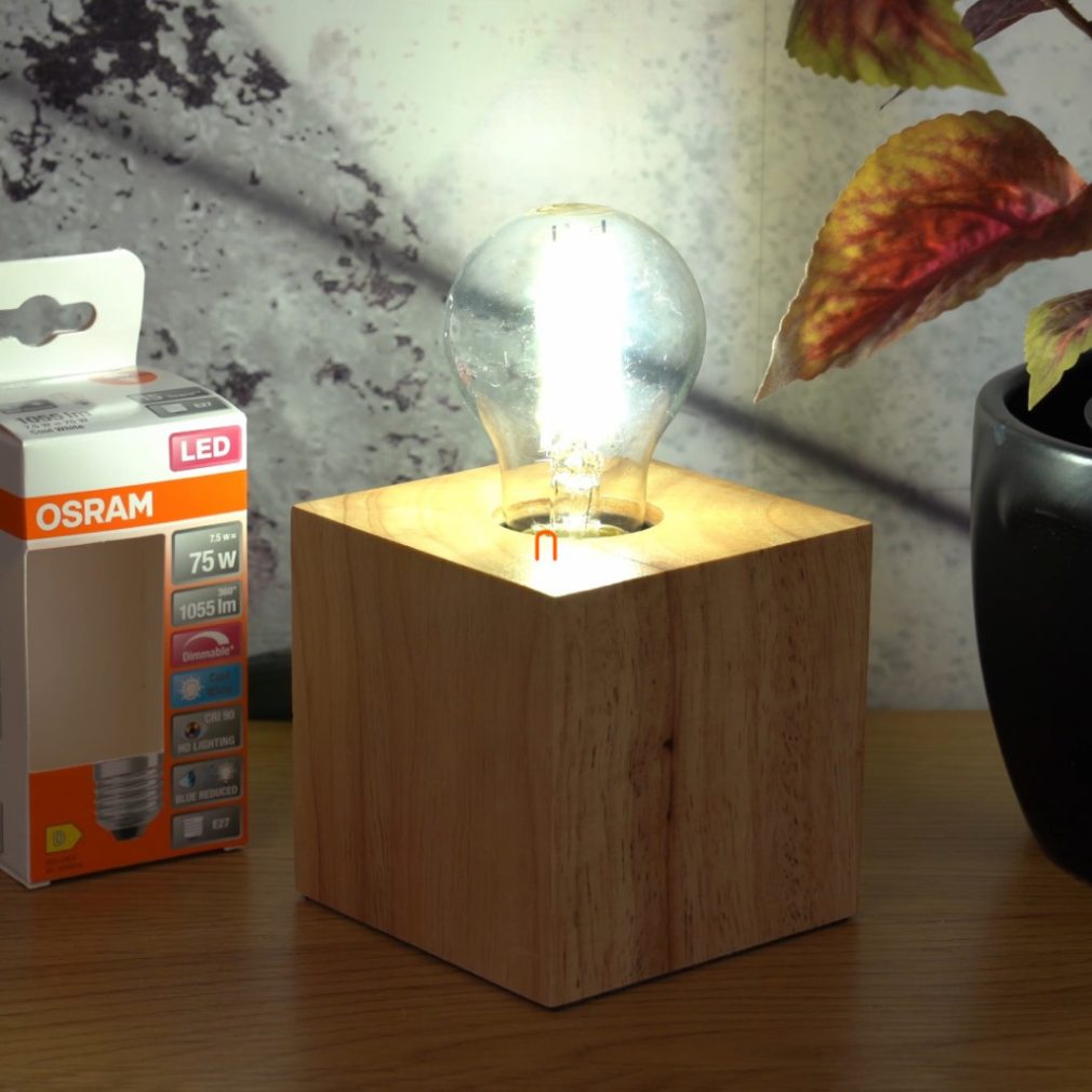 Osram E27 LED SStar+ 7,5W 1055lm 4000K alb rece, reglabil 300° - înlocuiește becul de 75W