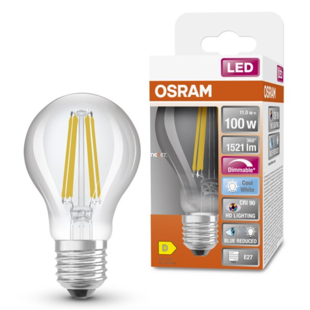 Osram E27 LED SStar+ 11W 1521lm 4000K alb rece, reglabil 300° - înlocuiește becul de 100W