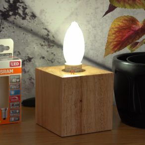   Osram E14 LED SStar+ lumânare 3,4 W 470 lm 4000 K alb rece, reglabilă 300° opal - înlocuiește becul de 40 W