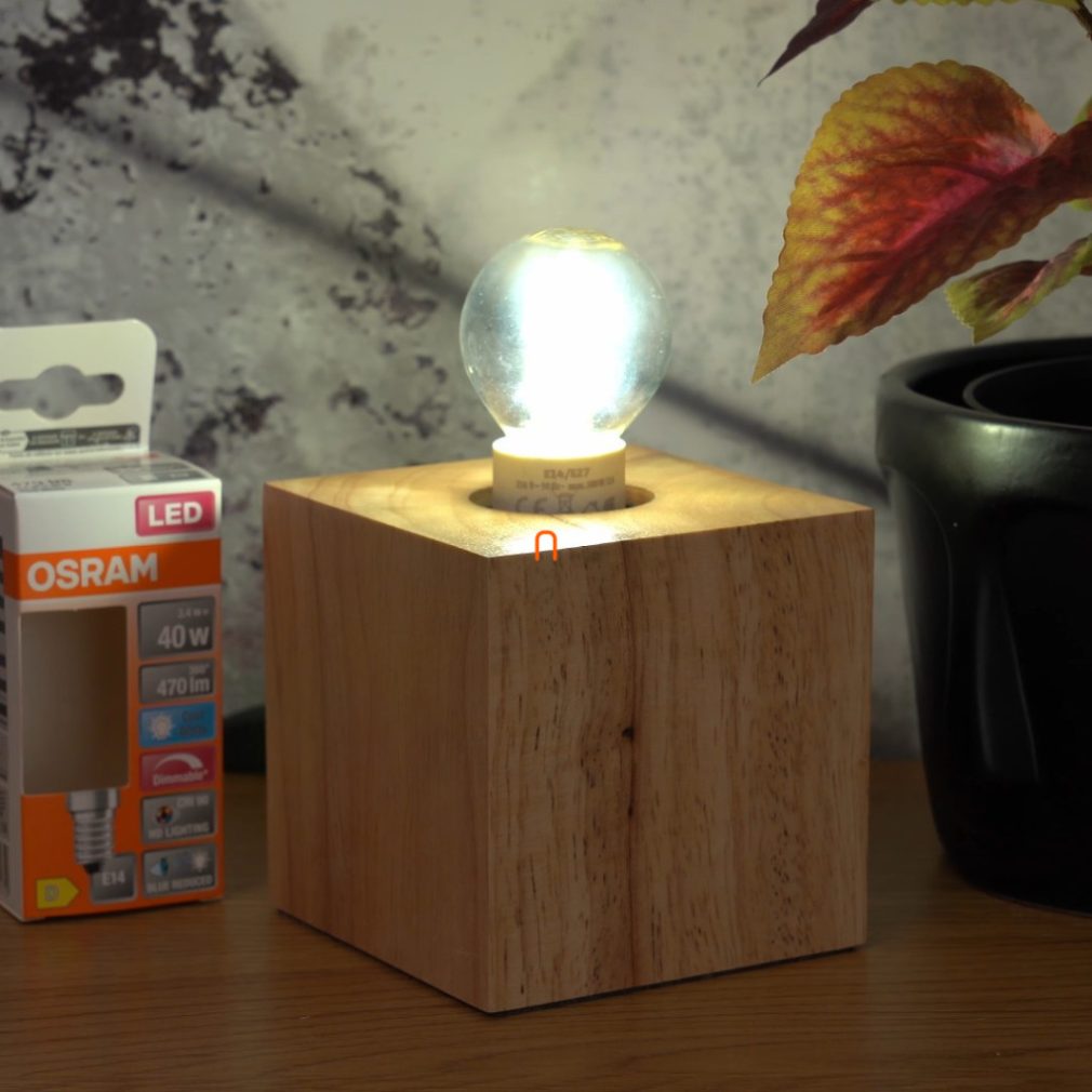 Osram E14 LED SStar+ glob mic 3,4W 470lm 4000K alb rece, reglabil 300° - înlocuiește becul de 40W