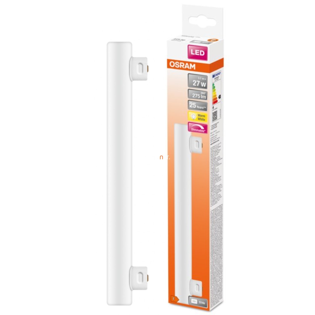 Osram S14s LEDinestra LED linie bec 18,3W 275lm 2700K alb cald, reglabil 200° - înlocuitor pentru bec linie 27W