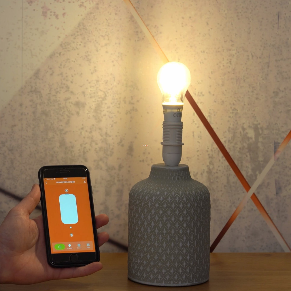 Ledvance Smart+ WIFI mini glob filament LED E14, 4W, 470lm, 2700K