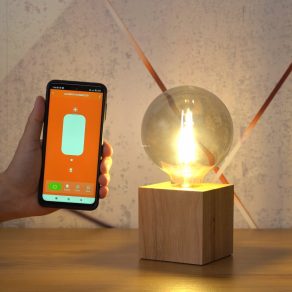   Ledvance Smart+ WIFI Globe124 filament LED E27, 6W, 540lm, 2500K, Fum