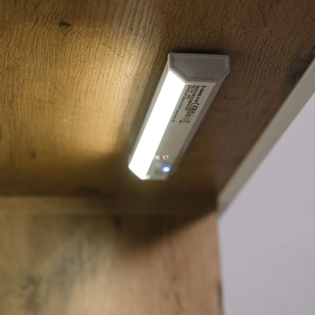 Ledvance lampă LED reîncărcabilă pentru dulapuri cu senzor de mișcare și lumină, alb rece, 1 W, 25 cm (Linear LED)