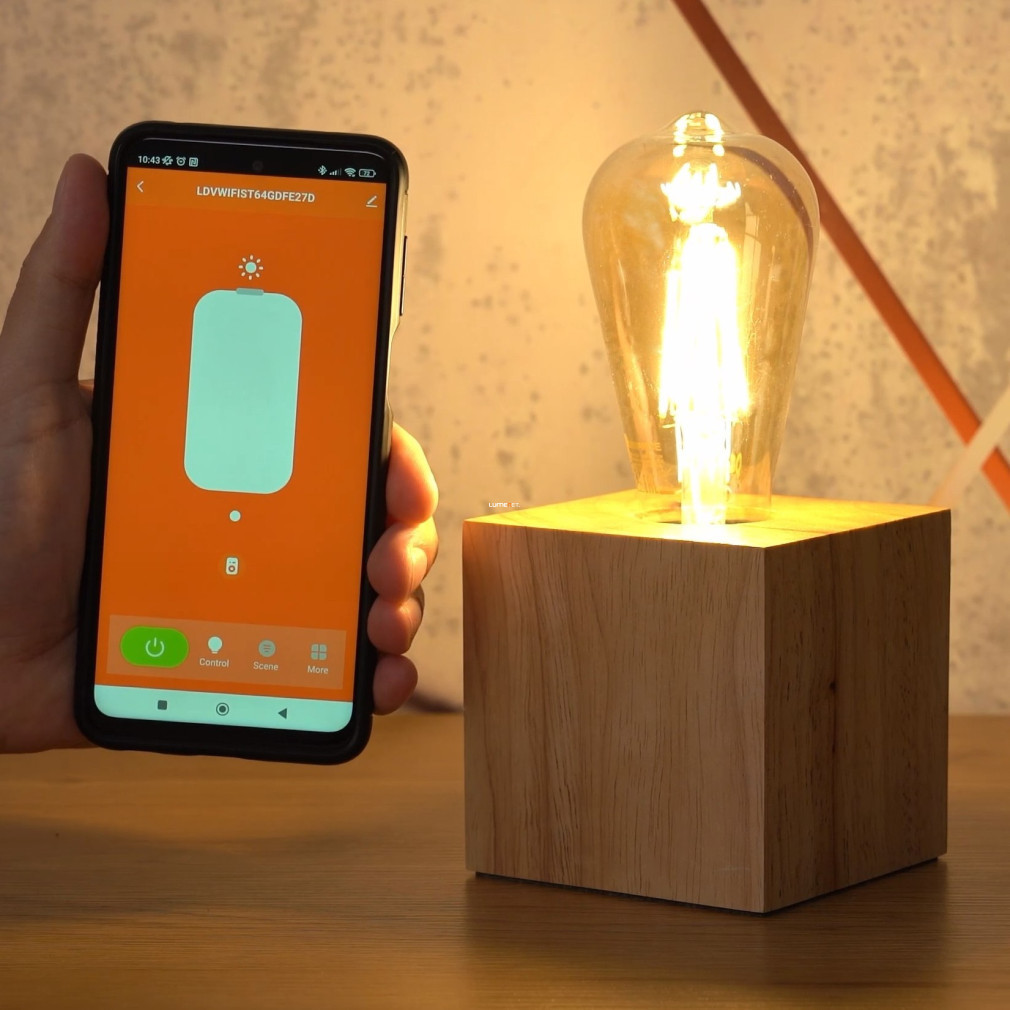 Ledvance Smart+ WIFI E27 LED, 6 W, 680 lm, lumină de lumânare (Classic)