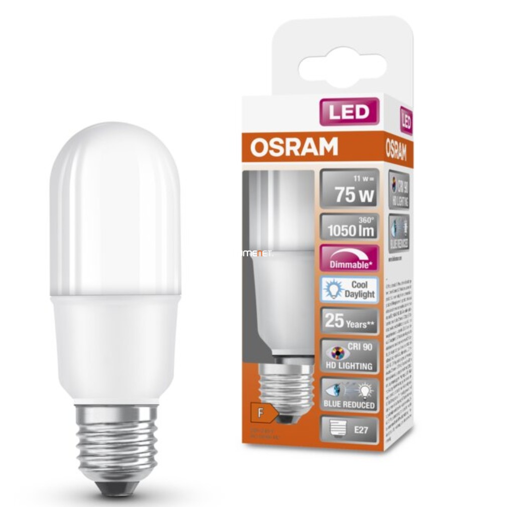 Osram E27 LED SStar+ 11W 1050lm 1050lm 6500K lumina zilei, reglabil 200° - înlocuiește becul de 75W