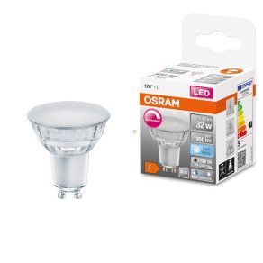   Osram GU10 LED SStar+ 4,1 W 350 lm 4000 K alb rece, cu intensitate reglabilă 120° - înlocuiește becul de 32 W