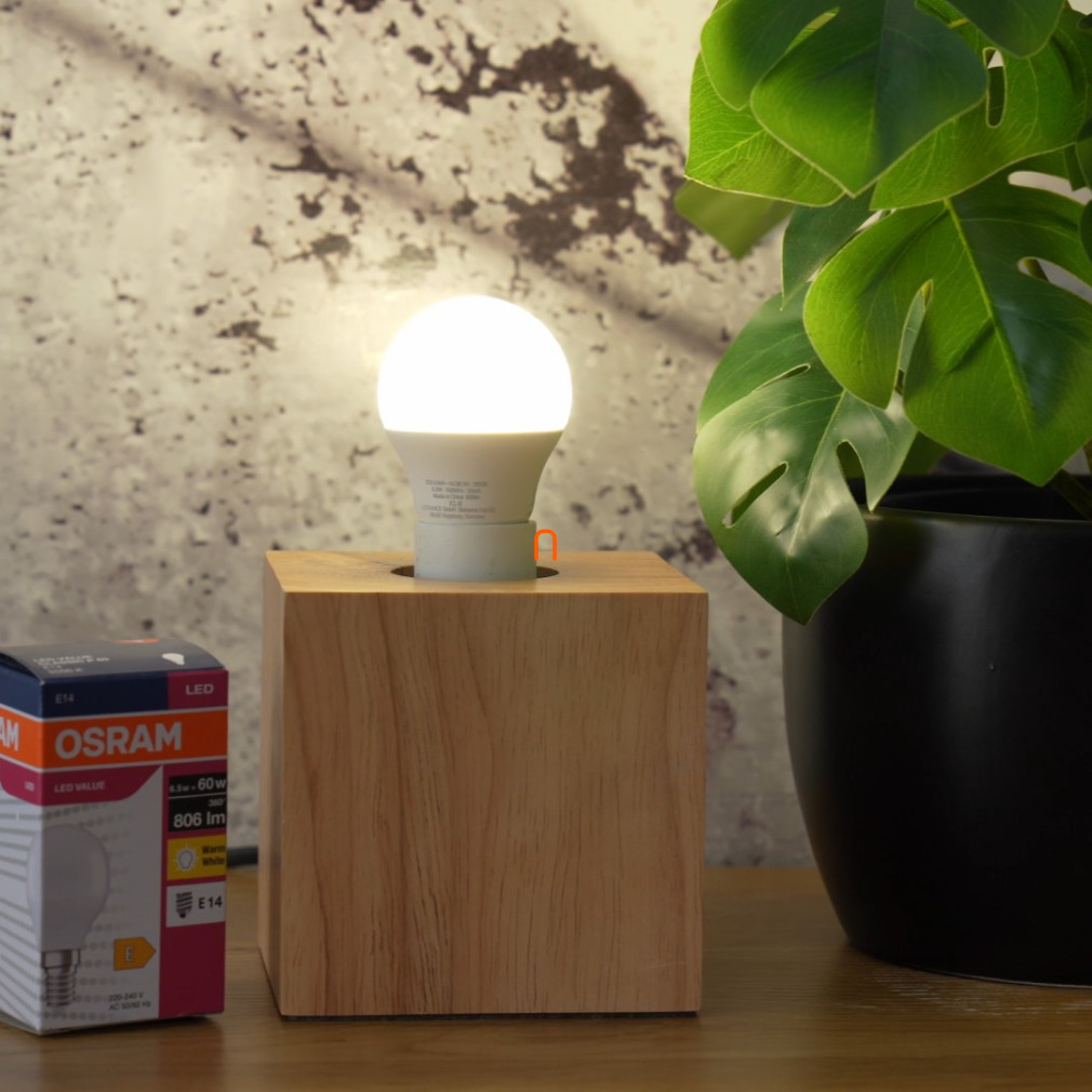 Osram E14 LED Value Classic 7,5W, 806 lm, 3000 K, înlocuiește becul incandescent de 60 W