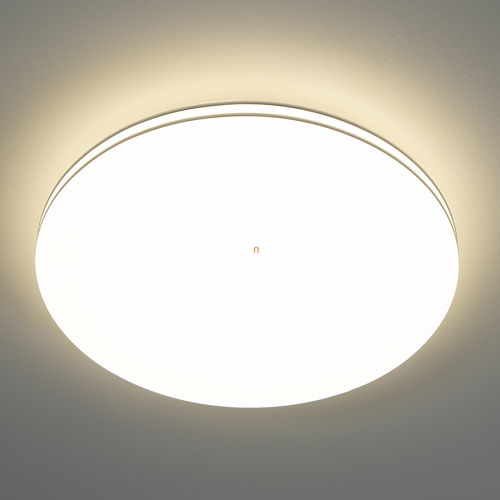 Lampă LED de tavan cu comutator Ledvance, cu abajur strălucitor, alb rece/alb cald, 24 W (Orbis Sparkle)