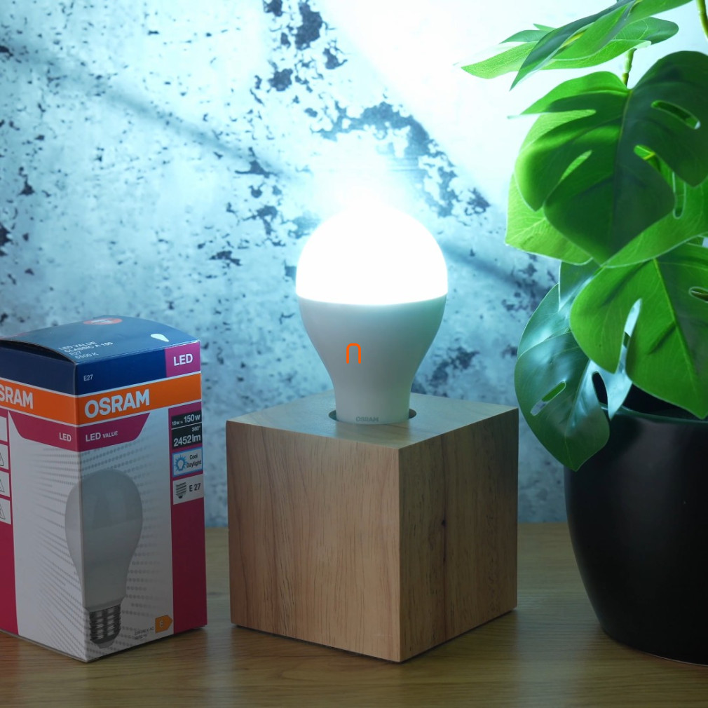 Osram E27 LED Value Classic 19W, 2452 lm, 6500 K, înlocuiește becul incandescent de 150 W