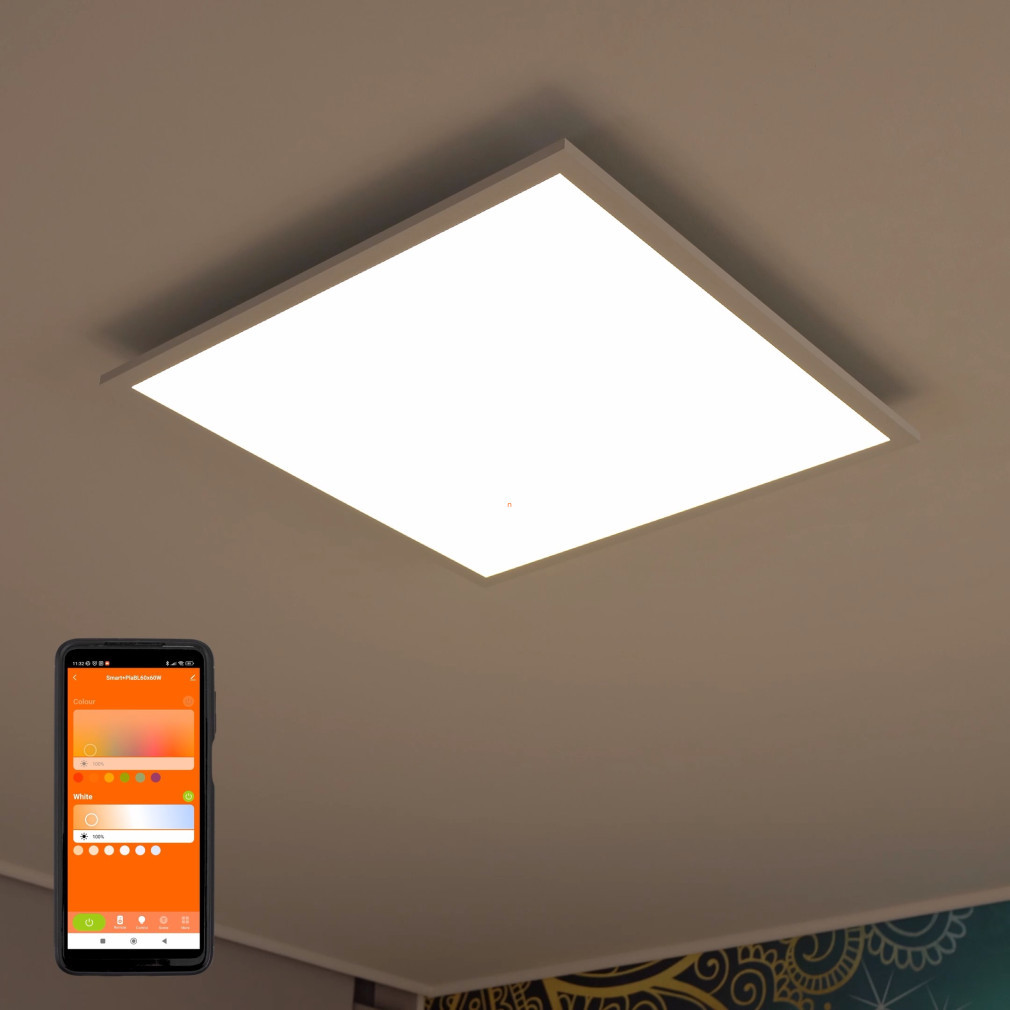 Ledvance Smart+ WIFI Planon Plus Backlight panou LED inteligent pentru tavan 60X60cm, alb