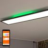 Ledvance Smart+ WIFI Planon Plus Backlight panou LED inteligent pentru tavan 100X25cm, negru