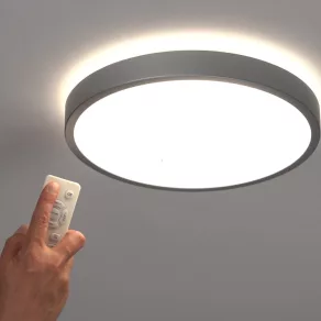   Lampă LED de tavan cu telecomandă Ledvance, 14 W (Orbis Remote)