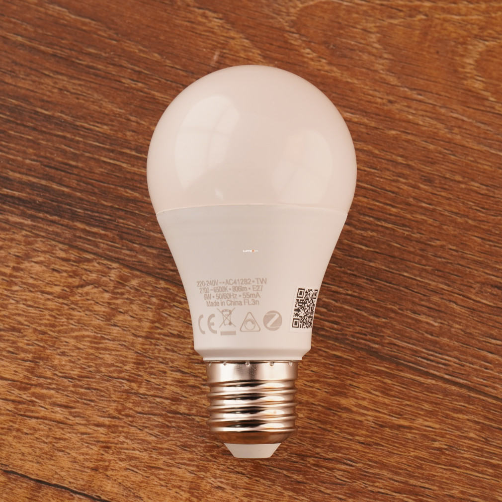 Ledvance Smart+ ZigBee E27 LED, 9 W, alb rece/alb cald, 806 lm, opal (Classic)