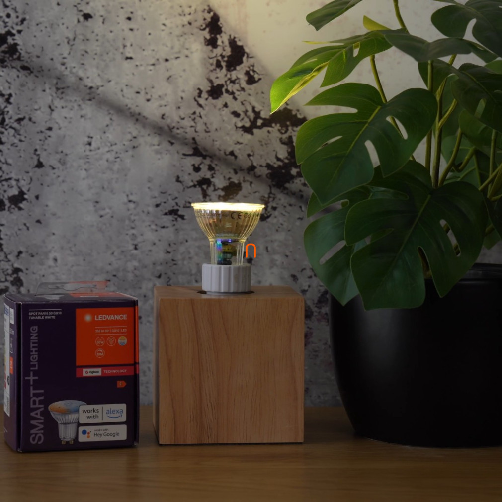 Ledvance Smart+ ZigBee GU10 LED, 4,7 W, alb rece/alb cald, 350 lm
