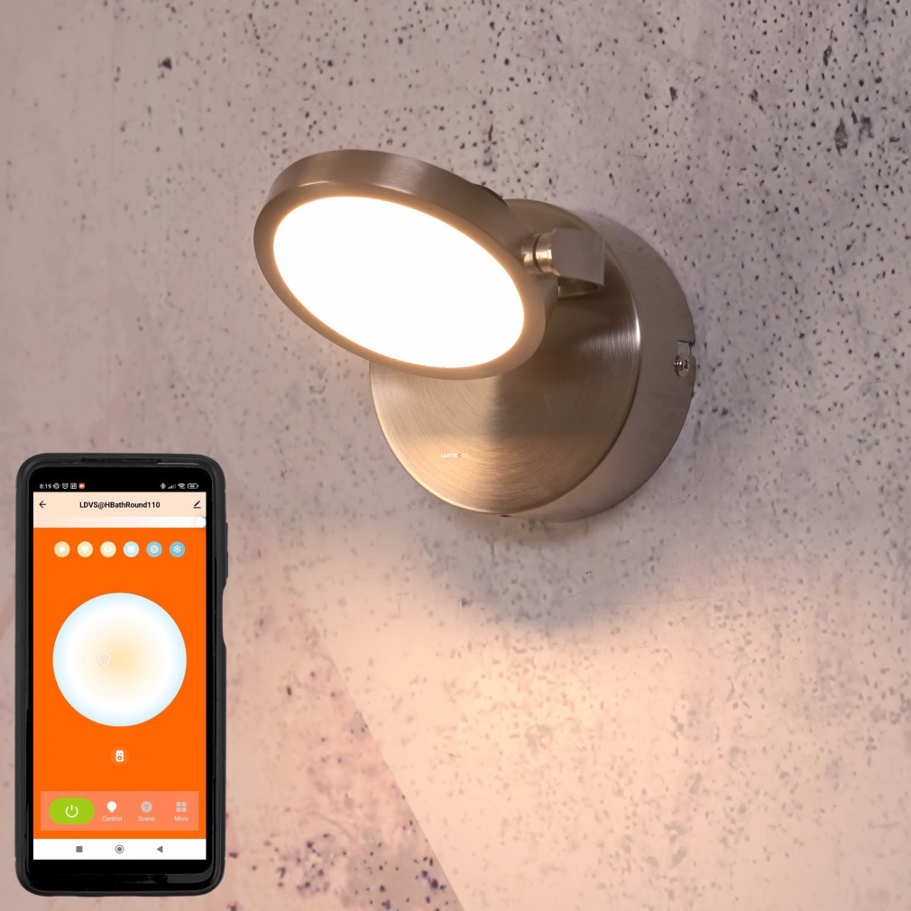 Ledvance Smart+ WIFI Sun@Home lampă LED inteligentă de perete pentru baie 11 cm
