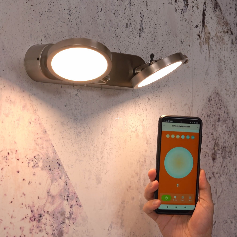Ledvance Sun@Home lampă LED inteligentă pentru baie, cu două brațe