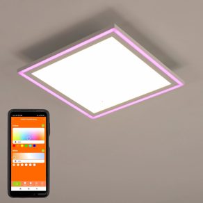   Panou LED inteligent Ledvance Smart+ WIFI pentru tavan, ramă RGB 18 W (Planon Plus Frame)