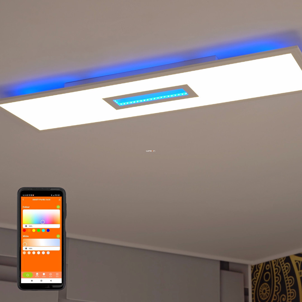 Ledvance Smart+ WIFI Planon Plus Hole Backlight panou LED inteligent pentru tavan 100X30cm