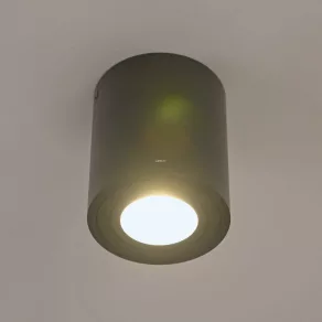 Lampă spot rotundă Ledvance, neagră (Surface Round)