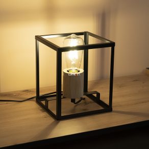 Lampa de masă cu ramă Ledvance, negru (Decor Nairobi)