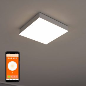   Lampă LED inteligentă Ledvance Smart+ WIFI pentru tavan, 21 W alb rece/cald (Planon Frameless Sparkle)