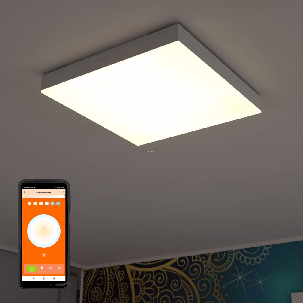 Ledvance Smart+ WIFI inteligent plafon LED lumina 24.5W rece / cald alb (Planon Frameless Sparkle)