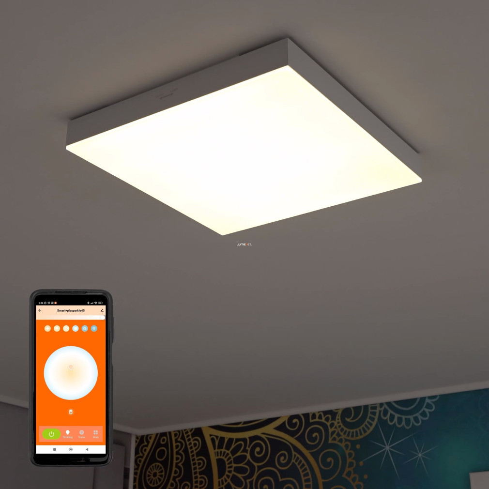 Ledvance Smart+ WIFI lampă LED inteligentă pentru tavan, 24,5 W alb rece/alb cald (Planon Frameless Sparkle)