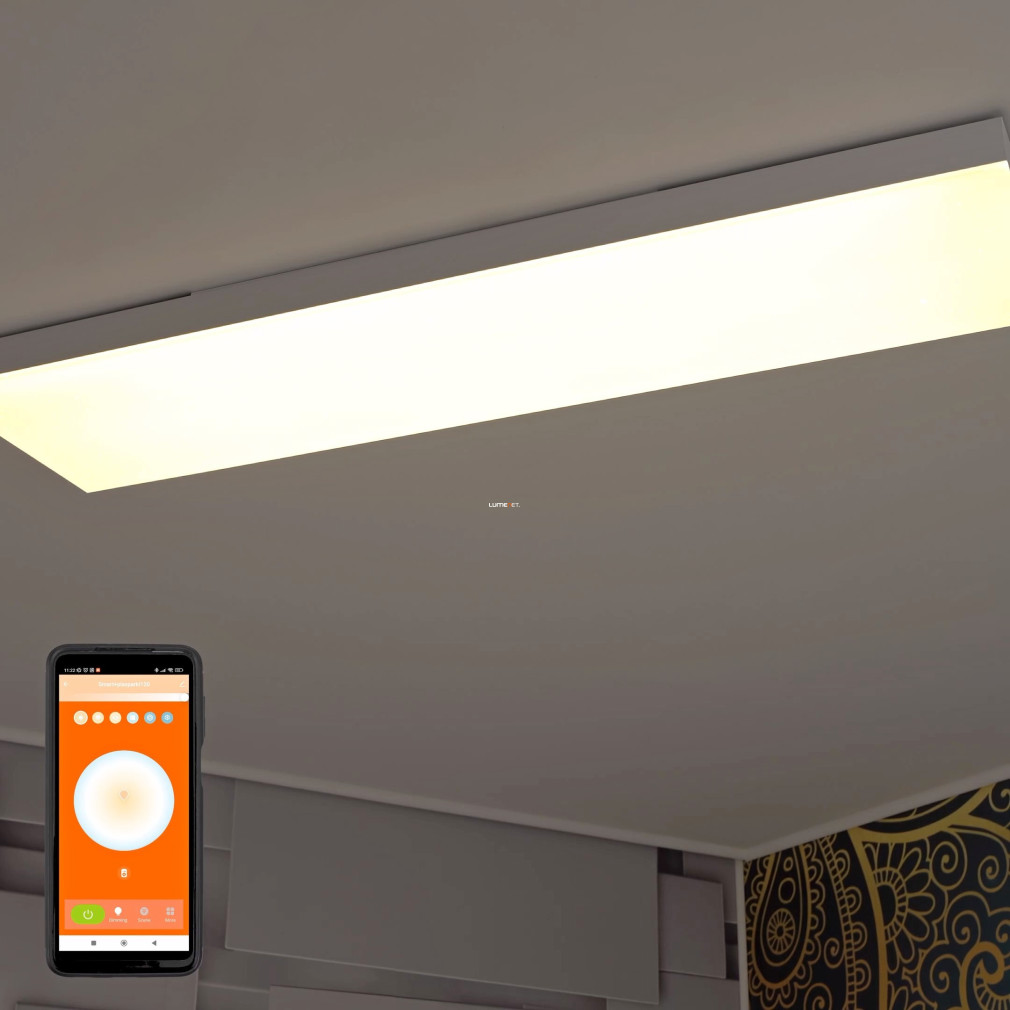 Ledvance Smart+ WIFI plafon inteligent LED, 38W alb rece / cald (Planon Frameless Sparkle)