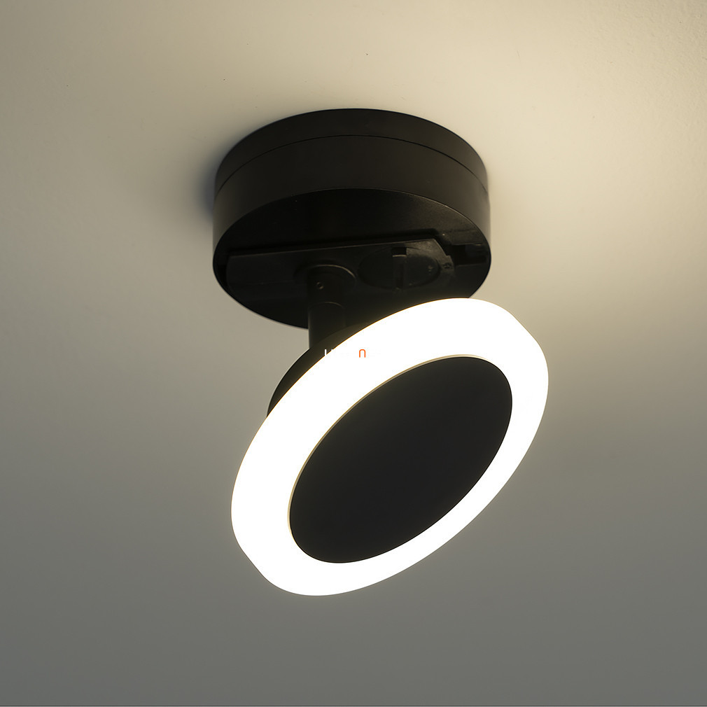 Ledvance Smart+ WIFI lampă LED inteligentă cu șină, alb rece/alb cald, 6,5 W, culoare neagră (Tracklight Spot Circle)