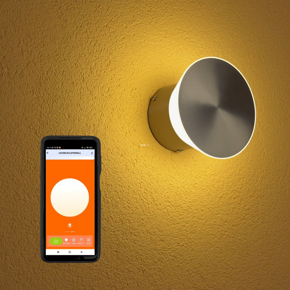 Ledvance Smart+ WIFI lampă inteligentă de exterior cu LED, gri-argintiu, 10 W