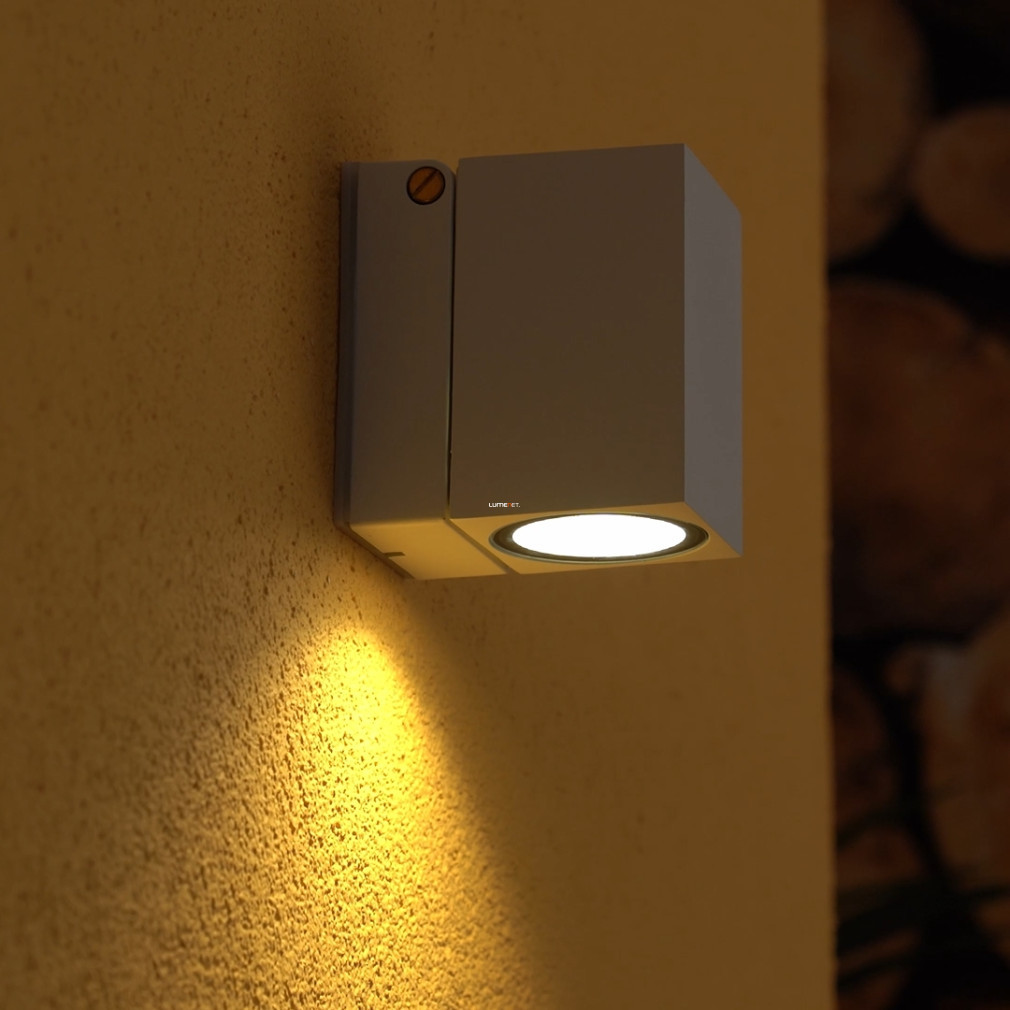 Ledvance lampă de exterior cu cap înclinabil, alb (Classic Cube)