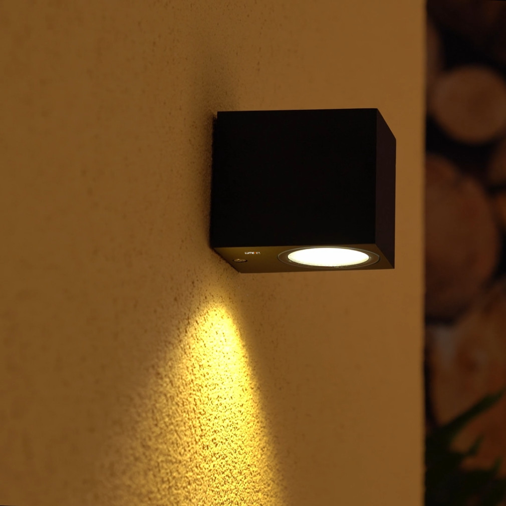 Ledvance lampă de perete pentru exterior, negru (Classic Square)