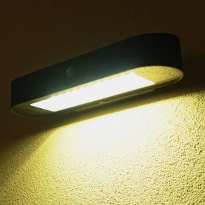   Ledvance Endura Style Oval lampă LED solară pentru exterior, montată pe perete, cu senzor de mișcare 4000K