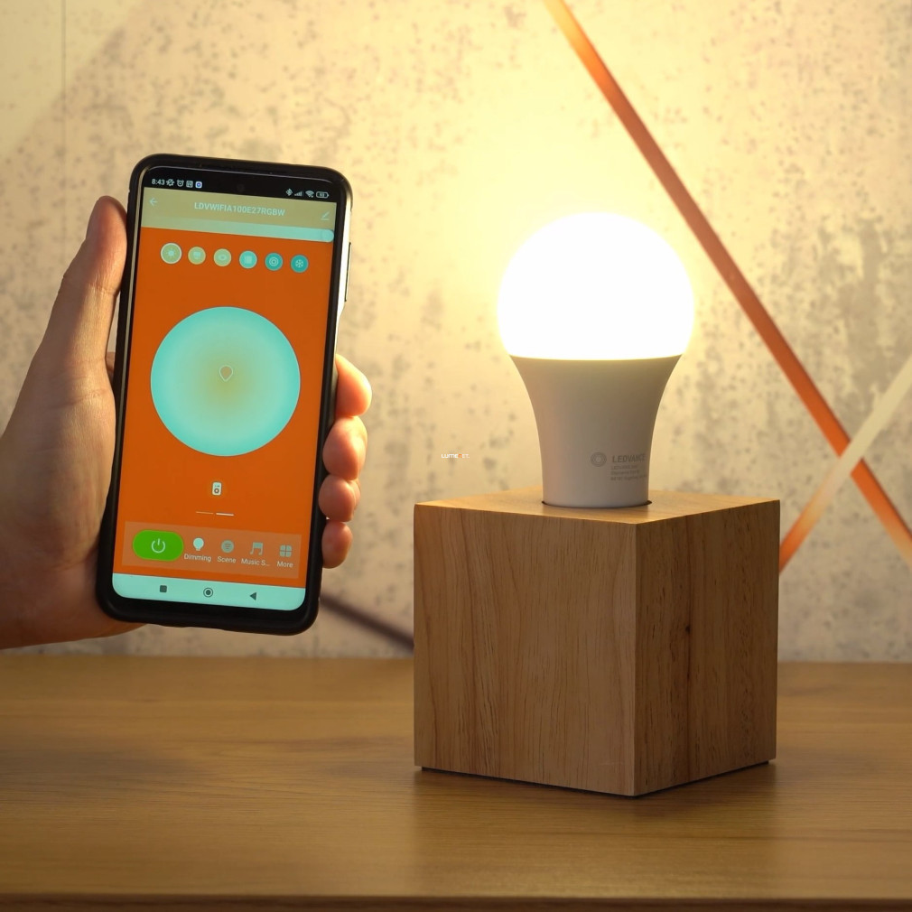 Ledvance Smart+ WIFI E27 LED, 14 W, RGBW, 1521 lm, opal (Classic)