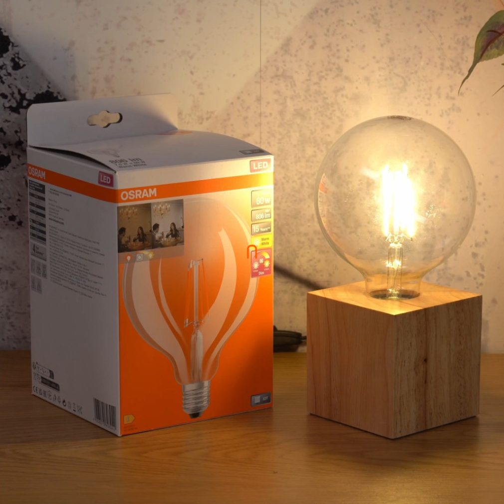Osram Led Star+ Globe E27 LED 7W 806lm 2200-2700K reglabil - înlocuiește becul de 60W