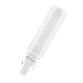   LED PL-C 6W G24q-1 4000K 660lm DULUX D/E 13 HF și AC Osram 4058075821958 (înlocuiește tubul fluorescent compact de 13W)