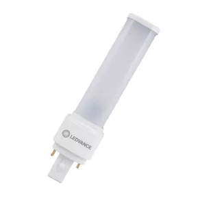   Ledvance 4058075823051 LED D10 EM și AC MAINS V 5W G24-d1 2P 540lm 3000K sursă de lumină Ra80 230V DULUX D LED EM funcționare orizontală