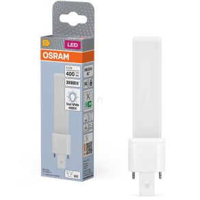   Tub LED Osram G23 3,5 W, 400 lm, 4000 K, alb rece, plastic alb – înlocuiește tubul Dulux S7 EM 3,5 W de 8 W