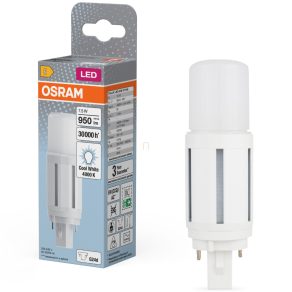   Tub LED Osram G24d 7,5 W, 950 lm, 4000 K, alb rece, plastic alb - înlocuiește tubul de 18 W Dulux D18 VT EM