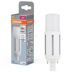   Tub LED Osram G24d 9,5 W, 1200 lm, 4000 K, alb rece, plastic alb - înlocuiește tubul de 26 W Dulux D26 VT EM