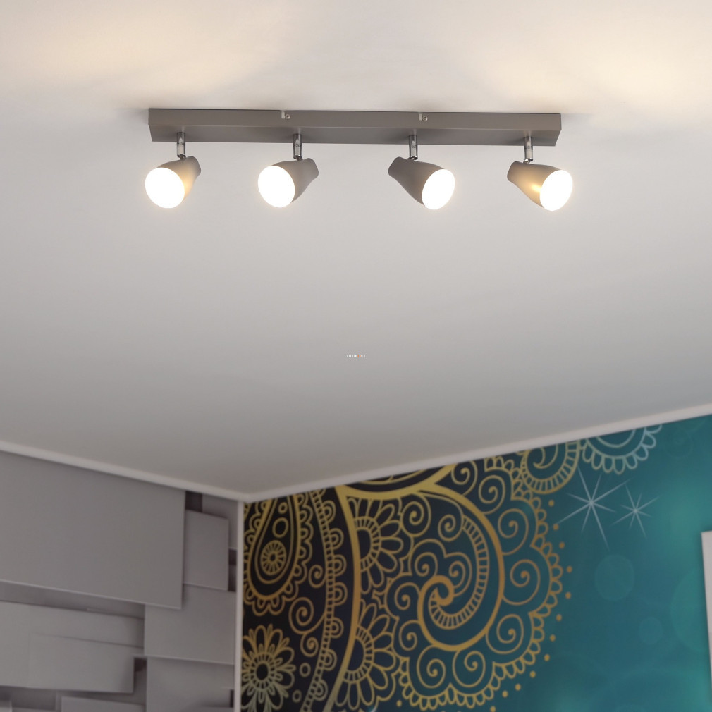 Ledvance spot lampă cu sursă de lumină, patru brațe, gri (Pearl)