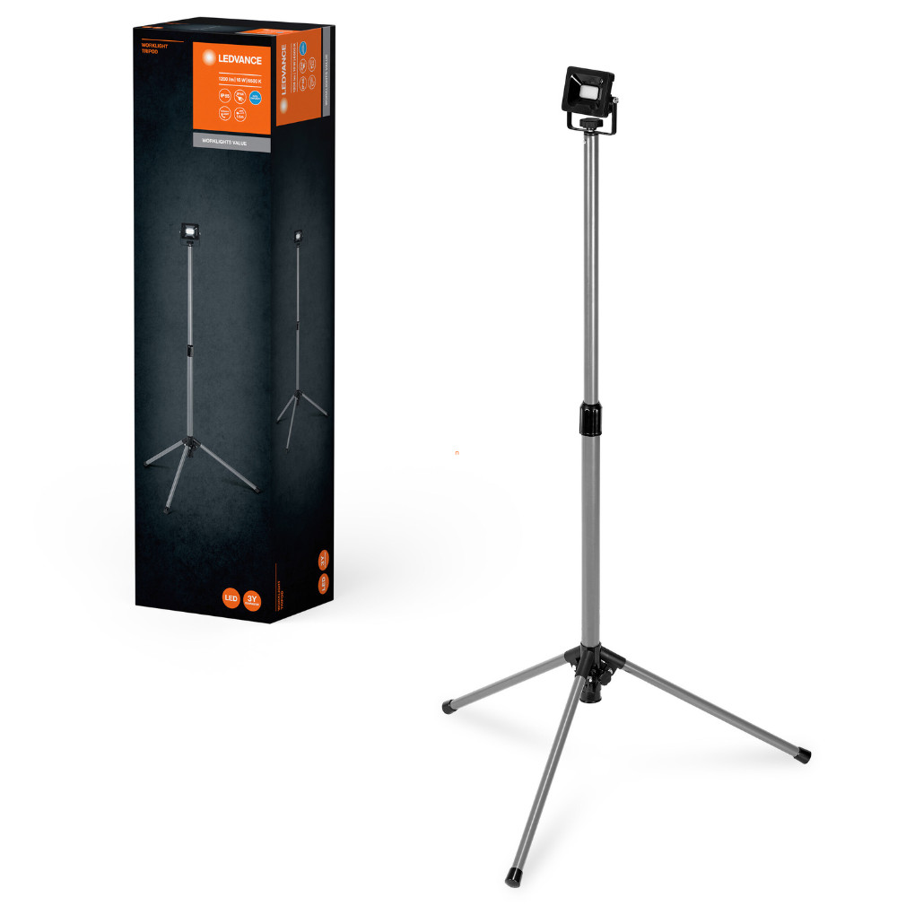 Ledvance Tripod LED Worklight 10 W, alb foarte rece (Worklight Value Tripod)