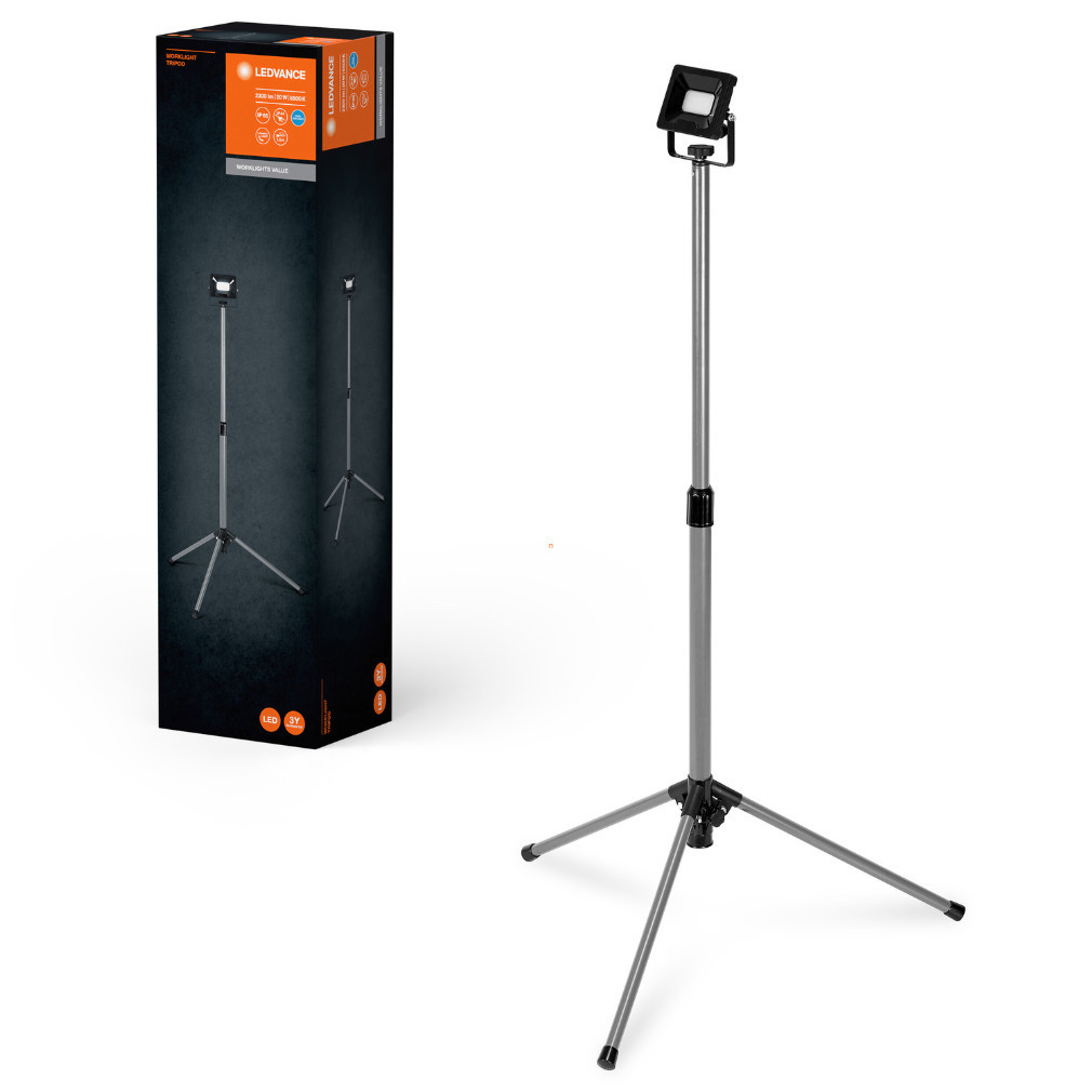 Lampa de lucru LED Ledvance Tripod 20 W, alb rece intens (Worklight Value Tripod)
