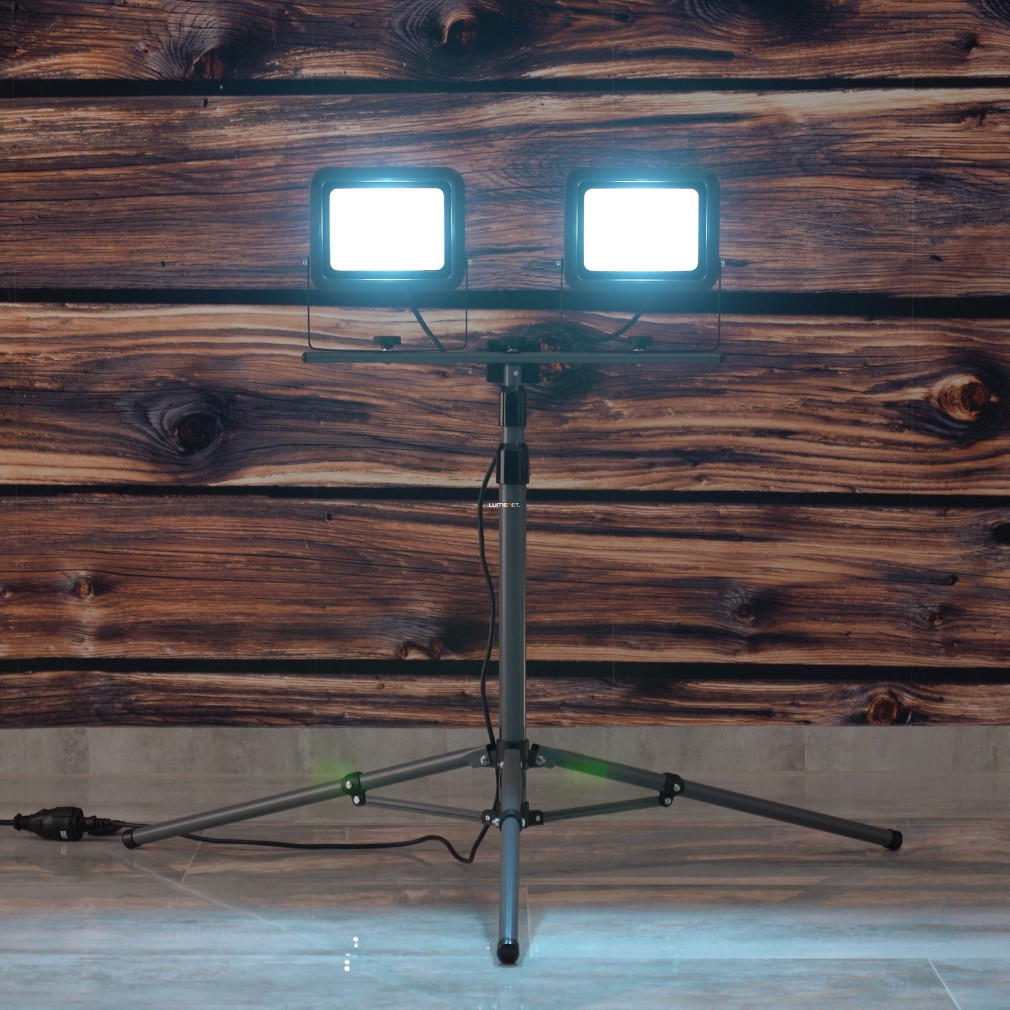 Lampa de lucru LED Ledvance Tripod 2x30 W, alb extra rece (Worklight Value Tripod)