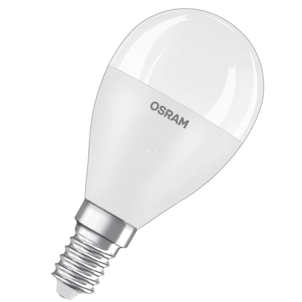 Osram LED E14 reciclat, 7,5 W, 806 lm, lumină albă caldă (Classic-P)