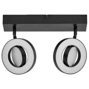 Spot LED Ledvance cu comutator de perete, 2 brațe (Saturn)