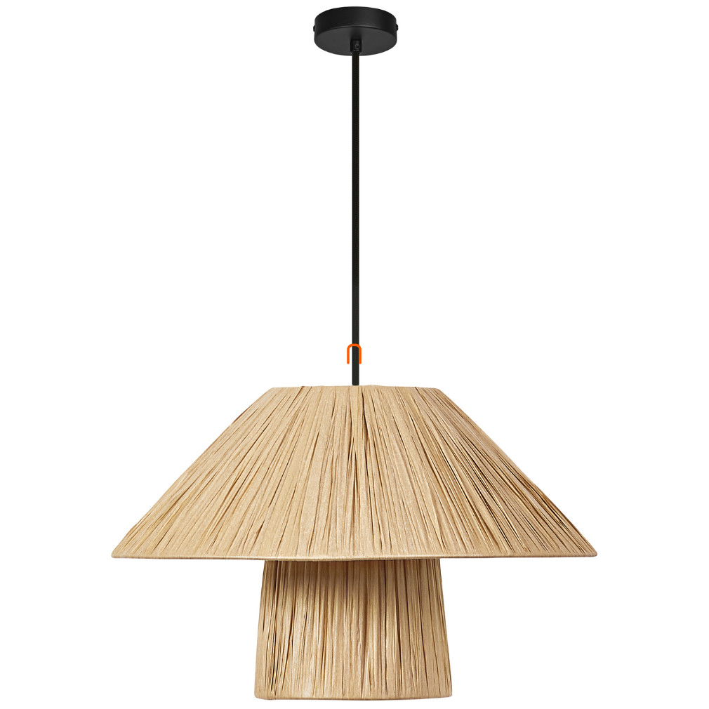 Ledvance Decor Bamboo Paper lampă suspendată - abajur dublu