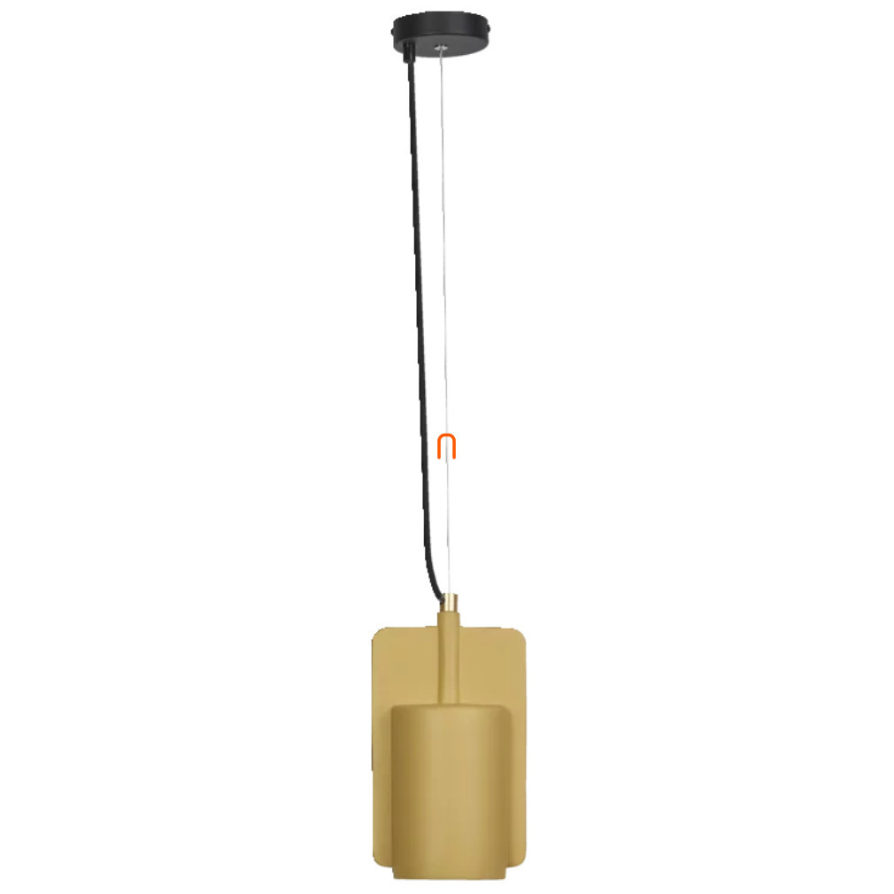 Ledvance Decor Mold lampă suspendată din beton, culoare aurie
